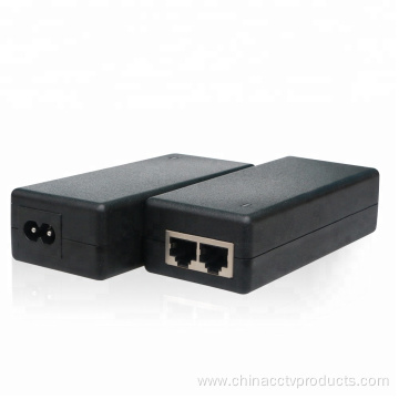 Dual 2 port 12V gigabit poe injector splitter